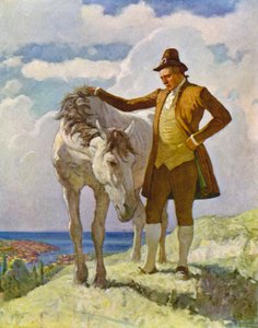Sir Nat e il cavallo da Newell Convers Wyeth
